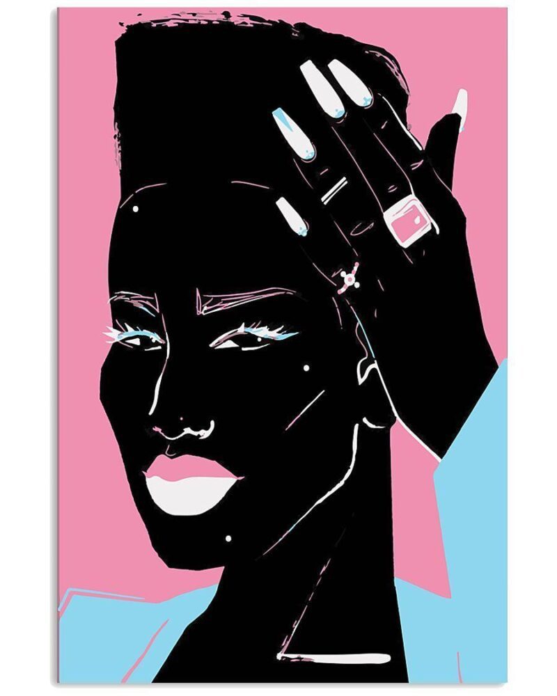 African Black Art Black Queen Vertical Poster Canvas Wall Decor Visual Art 1 2