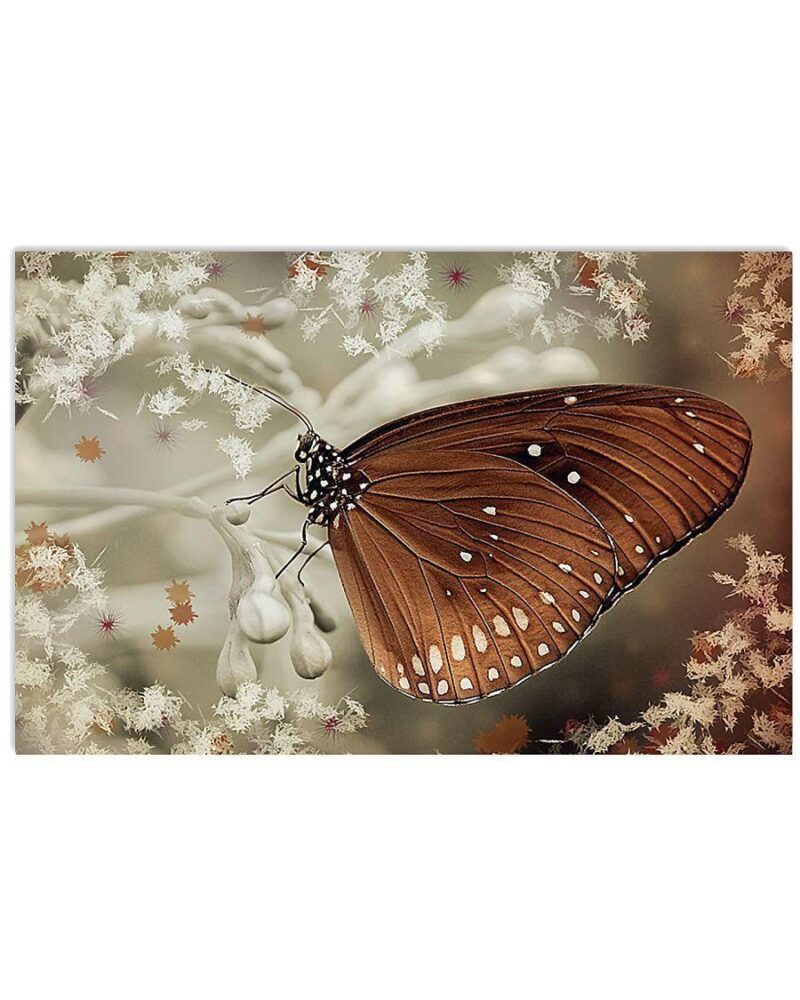 Butterfly Gift Horizontal Poster Canvas Wall Decor Visual Art 1 1