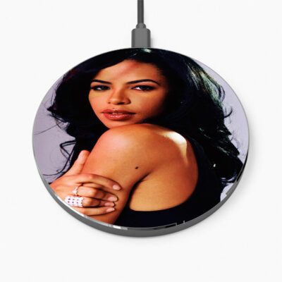 Aaliyah Art Wireless Charger Custom Charging Pad iPhone Samsung