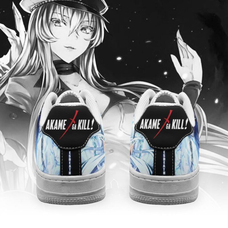 Akame Ga Kill Esdeath Shoes Custom Anime Air Force 1 Sneakers 2