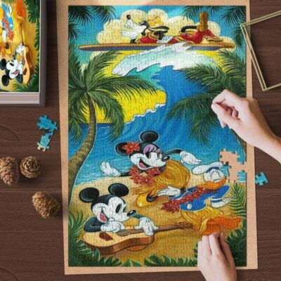 Aloha Mickey Mouse Cartoon Disney Ver8 Gifts Lover Jigsaw Puzzle Game,Aloha Mickey Mouse Fan Gift 2 Aloha Mickey Mouse Cartoon Disney Ver8 Gifts Lover Jigsaw Puzzle GameAloha Mickey Mouse Fan Gift 2