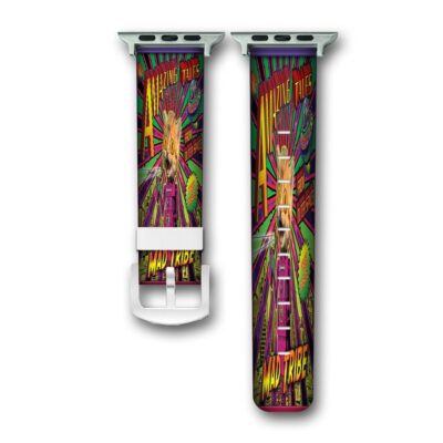 Amazing Tales Mad Tribe Custom Apple Watch Band Genuine Wrist Band Replacement