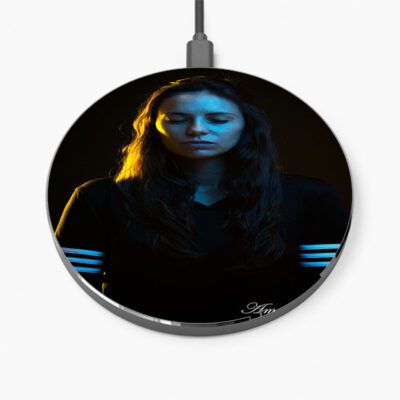 Amy Shark Wireless Charger Custom Charging Pad iPhone Samsung