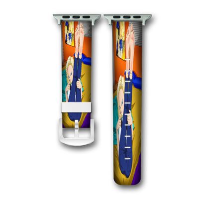Android 18 Dragon Ball Z Custom Apple Watch Band Genuine Wrist Band Replacement