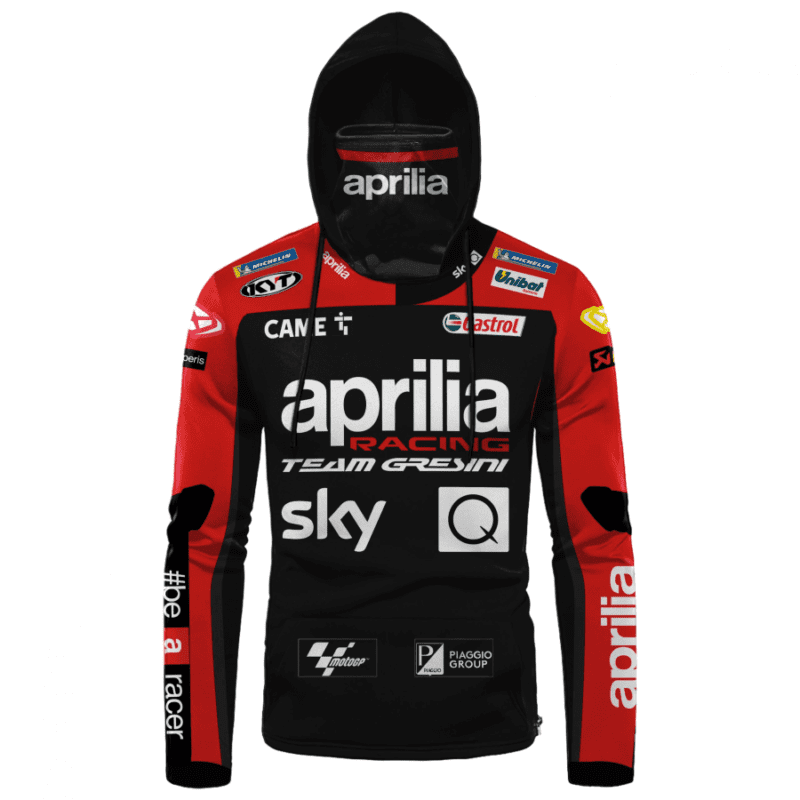 Aprilia Racing Team Gresini Motogp Piaggio Group Michelin Motospeeds Gaiter Hoodie 667 1