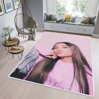 Ariana Grande 2 Area Rug Living Room, Music For Fan Rug Floor Decor
