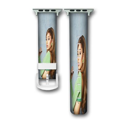 Ariana Grande Art Custom Apple Watch Band Genuine Wrist Band Replacement