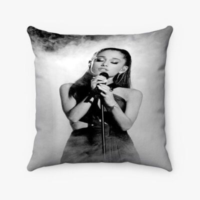 Ariana Grande Custom Pillow Case Spun Polyester Suede Square Pillow Cover
