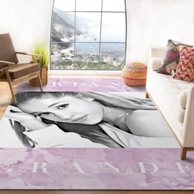 Ariana Grande Dangerous Rug 5, Gift For Fan Rug Floor Decor