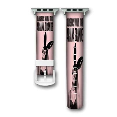 Ariana Grande Dangerous Woman Tour Custom Apple Watch Band Genuine Wrist Band Replacement