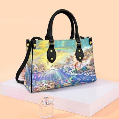 Ariel The Little Mermaid Disney Princess Fashion Lady Handbag LHB38 1 Ariel The Little Mermaid Disney Princess Fashion Lady Handbag LHB38 1