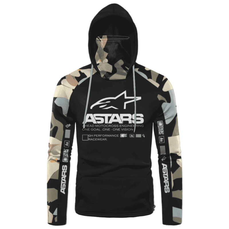 Astars Motogp Racing Honda Camo Gaiter Hoodie 706 1