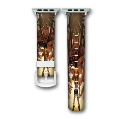 Attack on Titan Eren Yeager Custom Apple Watch Band Genuine Wrist Band Replacement