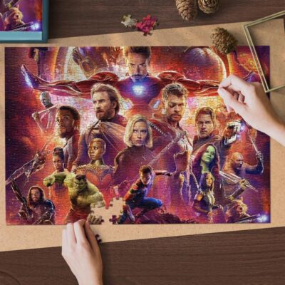 Avenger End Game all characters Jigsaw Puzzle Game, End Game Fan Gift 2 Avenger End Game all characters Jigsaw Puzzle Game End Game Fan Gift 2