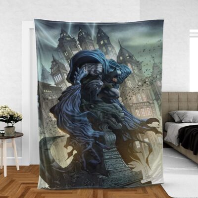Batman, Batman Gift For Fan, Batman DC Comics Superhero Comics 2 Comfy Sofa Throw Blanket Gift 1 Batman Gift For Fan