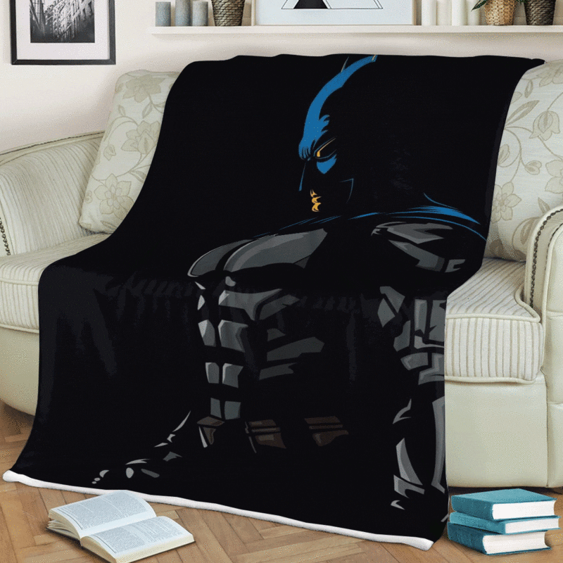 Batman Dark Night DC Comics Ver2 Christmas Gift Comfy Sofa Throw Blanket Gift 1