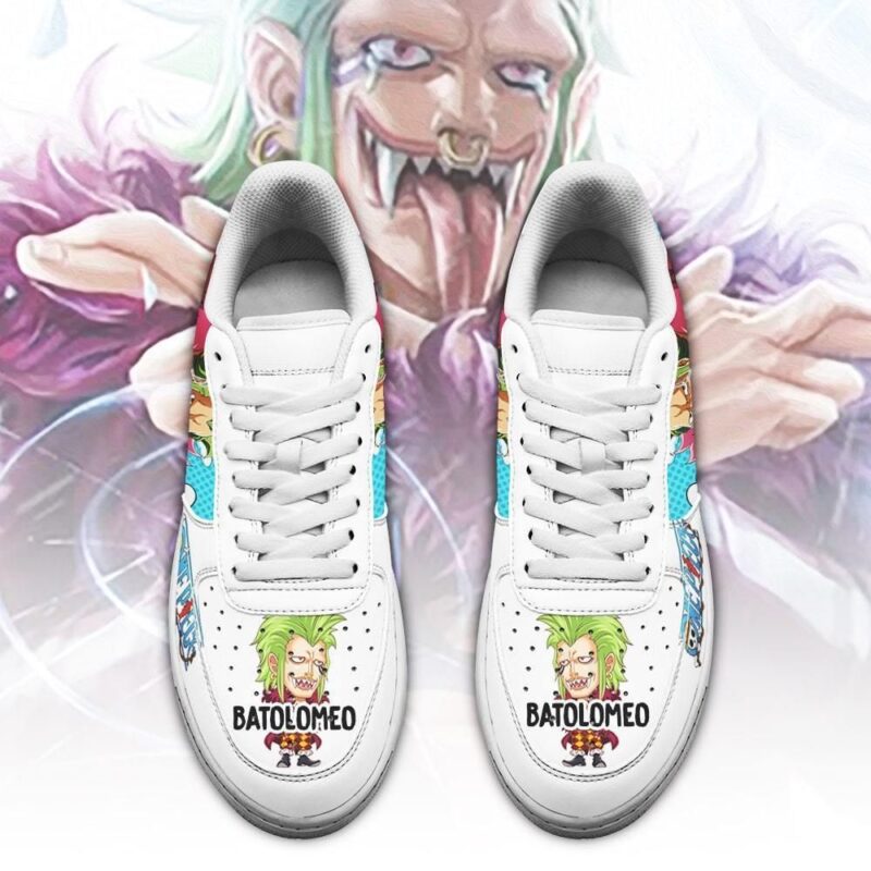 Batolomeo Sneakers Custom One Piece Anime Shoes Fan Air Force 1 Sneakers 1