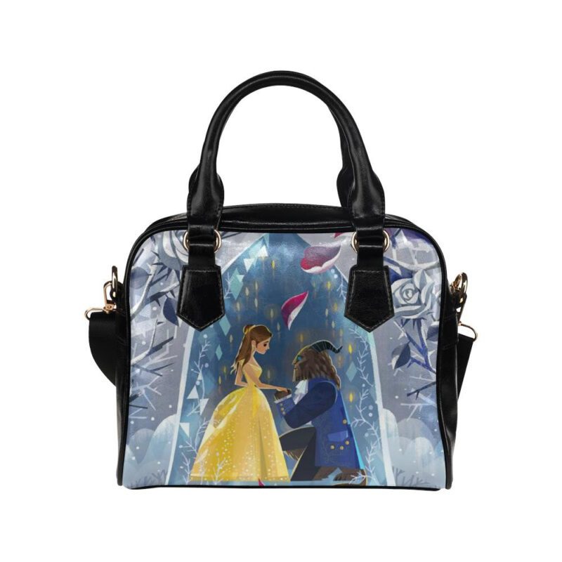 Beauty And The Beast Lady Leather Shoulder Hand Bag SB0120 1