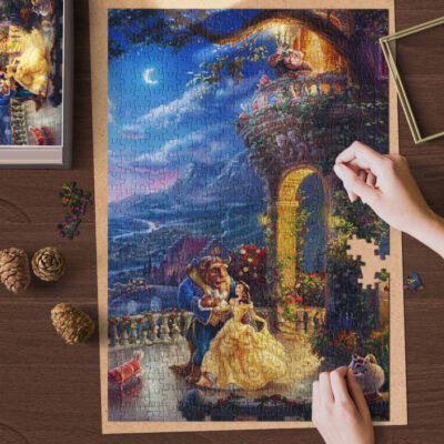Beauty and the Beast Disney Gift Puzzle Game,Disney Fan Gift, Disney Gift 1 Disney Fan Gift
