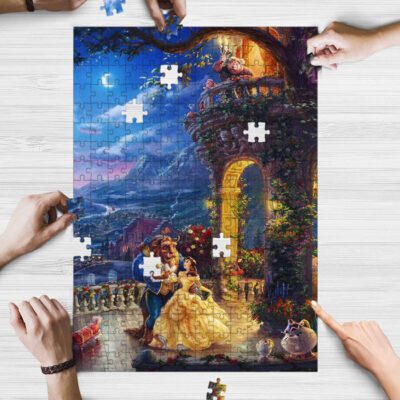 Beauty and the Beast Disney Gift Puzzle Game,Disney Fan Gift, Disney Gift 2 Disney Gift