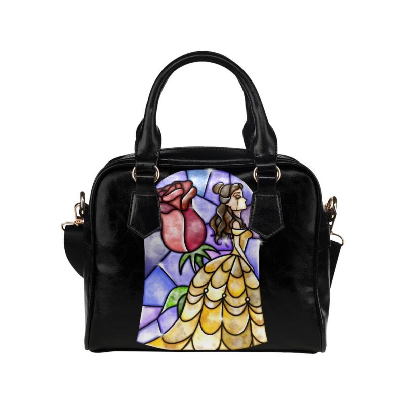 Beauty and the Beast Princess Lady Leather Shoulder Hand Bag SB0115 1