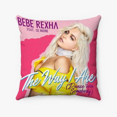Bebe Rexha Feat Lil Wayne The Way I Are Custom Pillow Case Spun Polyester Suede Square Pillow Cover
