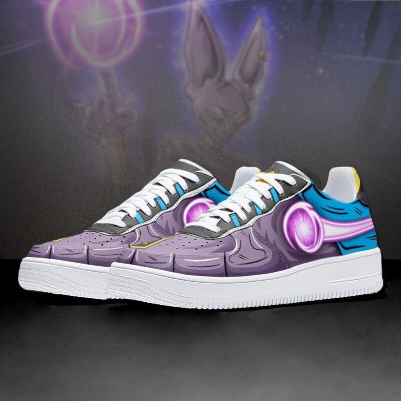 Beerus Air Force 1 Sneakers Custom Skill Dragon Ball Anime Shoes 2