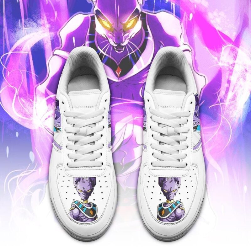 Beerus Sneakers Custom Dragon Ball Z Anime Shoes Air Force 1 Sneakers 1