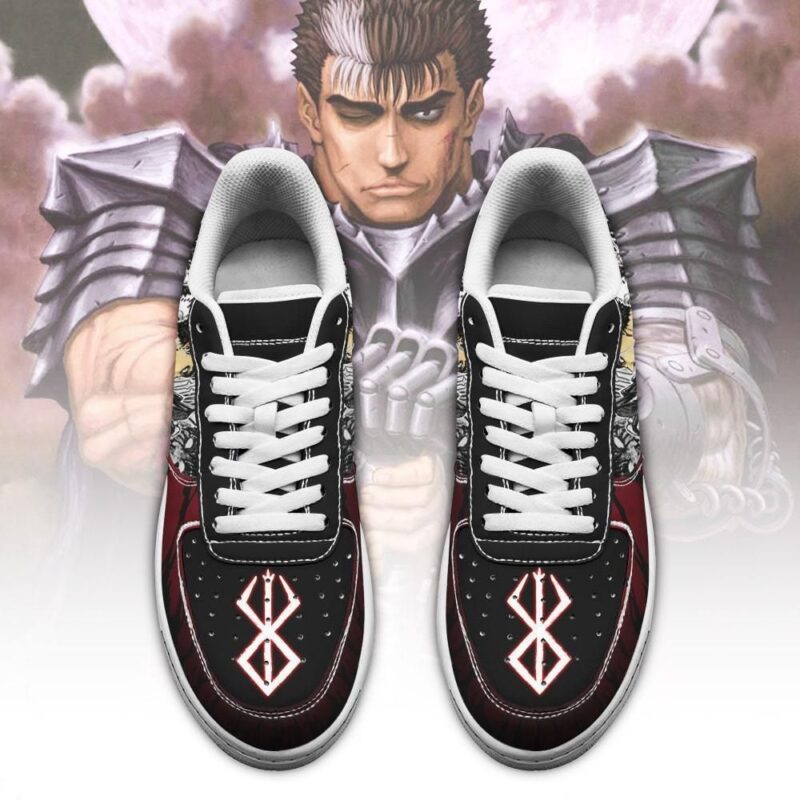 Berserk Guts Sneakers Berserk Anime Shoes Mixed Manga Air Force 1 Sneakers 1