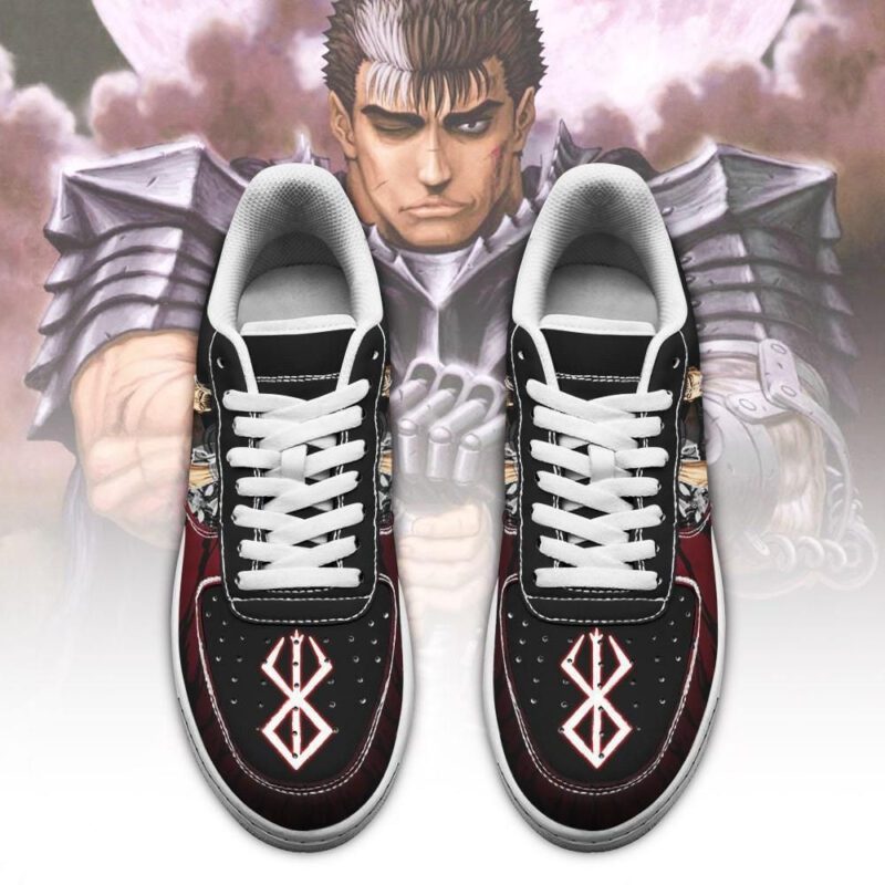 Berserk Guts Sneakers Sword Berserk Anime Shoes Mixed Manga Air Force 1 Sneakers 1