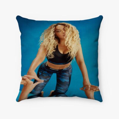 Beyonce Custom New Pillow Case Spun Polyester Suede Square Pillow Cover
