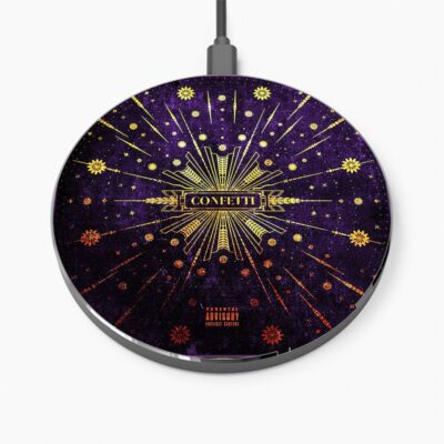 Big KRIT Confetti Wireless Charger Custom Charging Pad iPhone Samsung