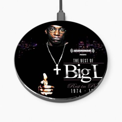 Big L Wireless Charger Custom Charging Pad iPhone Samsung