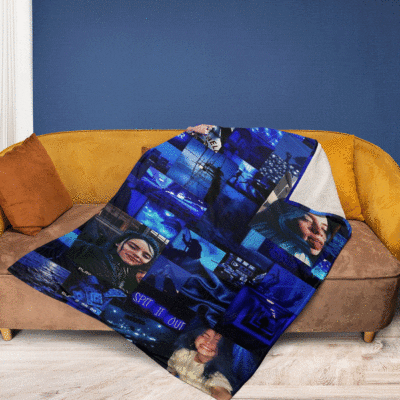 Billie Eilish Thank You For The Memories Ver2 Gift Comfy Sofa Throw Blanket Gift 1