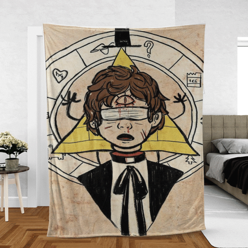 Bipper Gravity Falls The Love God Disney Cartoon Television Series Ver3 Gifts LoverBipper Gravity Falls Gift For Fan Comfy Sofa Throw Blanket Gift 2