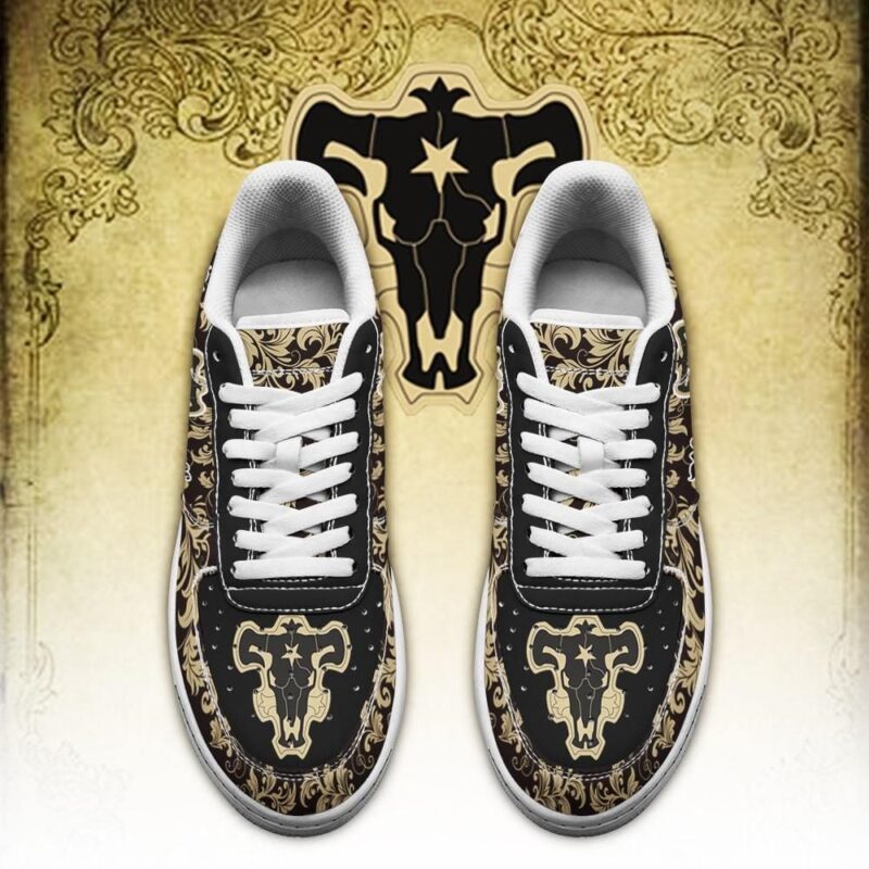 Black Clover Shoes Magic Knights Squad Black Bull Sneakers Anime Air Force 1 Sneakers 1