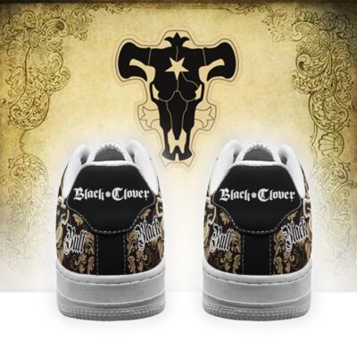 Black Clover Shoes Magic Knights Squad Black Bull Sneakers Anime Air Force 1 Sneakers 2 Black Clover Shoes Magic Knights Squad Black Bull Sneakers Anime Air Force 1 Sneakers 2