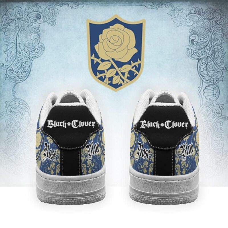 Black Clover Shoes Magic Knights Squad Blue Rose Sneakers Anime Air Force 1 Sneakers 2