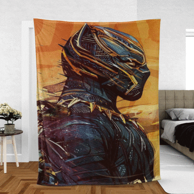 Black Panther Marvel Comics Christmas Gifts Lover, Black Panther Gift For Fan Comfy Sofa Throw Blanket Gift 1 Black Panther Gift For Fan Comfy Sofa Throw Blanket Gift