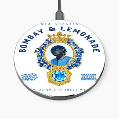 Bombay Lemonade Wiz Khalifa feat Juicy J Chevy Woods Wireless Charger Custom Charging Pad iPhone Samsung