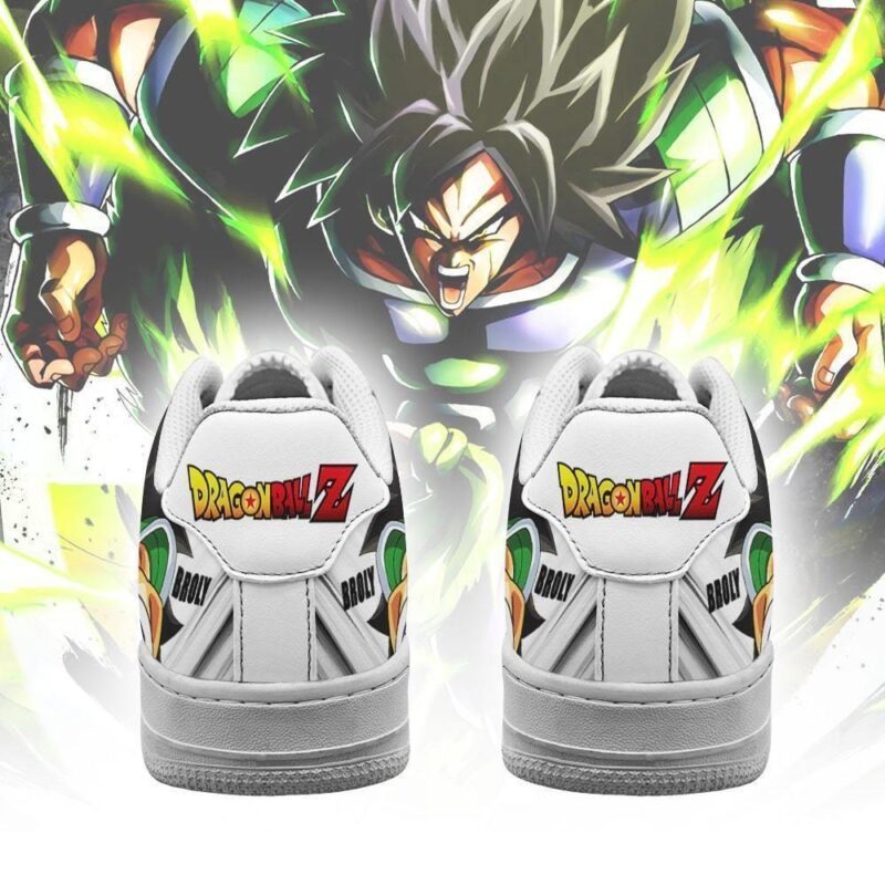 Broly Sneakers Custom Dragon Ball Z Anime Shoes Air Force 1 Sneakers 2