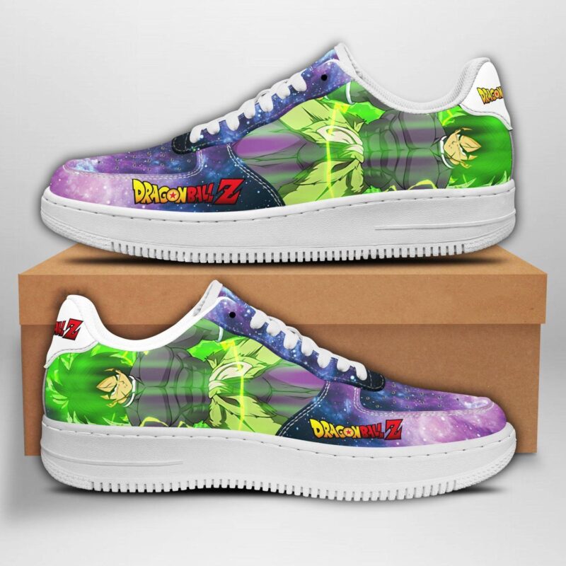 Broly Sneakers Dragon Ball Z Anime Shoes Fan Gift Air Force 1 Sneakers