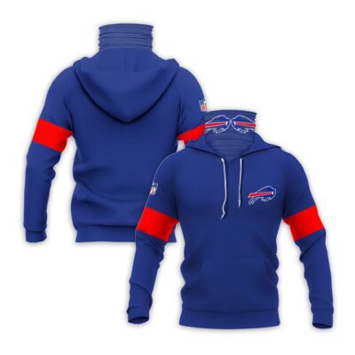 Buffalo Bills Logo Nfl Football Team Blue Jersey Style Gift For Bills And Football Fans Gaiter Hoodie GH0878
