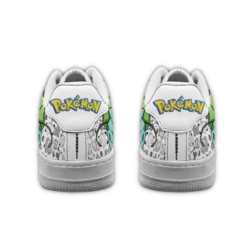 Bulbasaur Sneakers Pokemon Shoes Fan Gift Idea Air Force 1 Sneakers 2