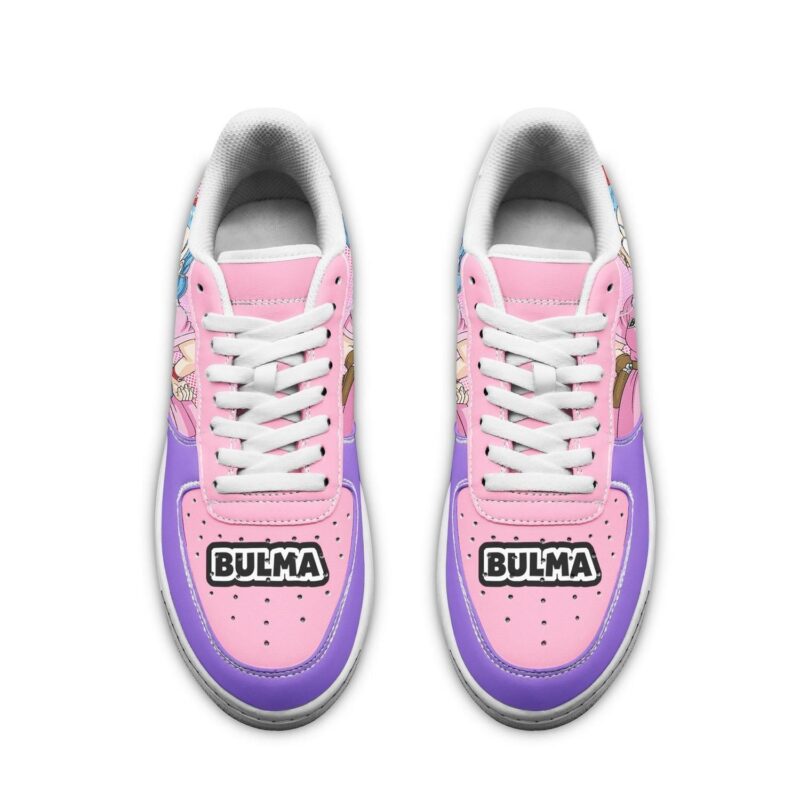 Bulma Sneakers Dragon Ball Z Anime Shoes Fan Gift Air Force 1 Sneakers 1