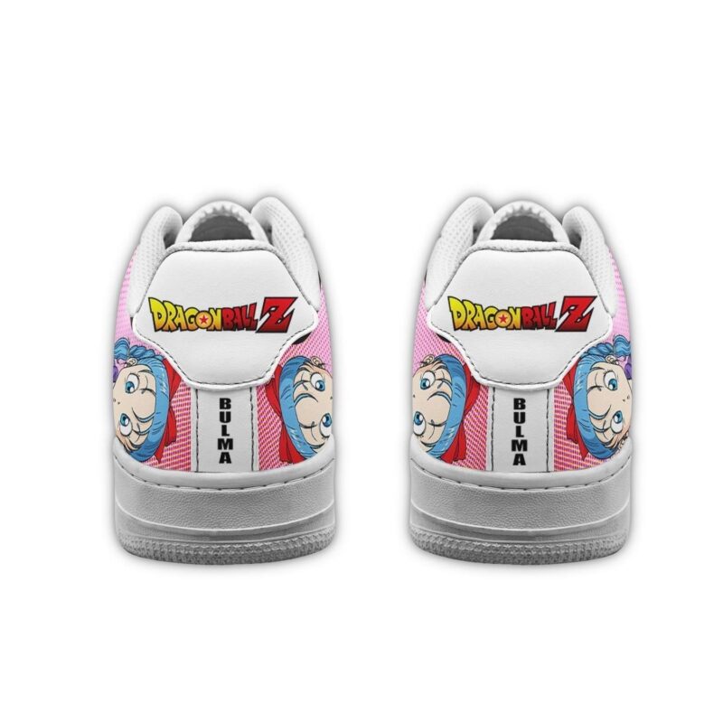 Bulma Sneakers Dragon Ball Z Anime Shoes Fan Gift Air Force 1 Sneakers 2
