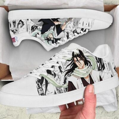 Byakuya Kuchiki Skate Bleach Low Top Leather Stan Smith Shoes SST1048 1 Tennis Shoes