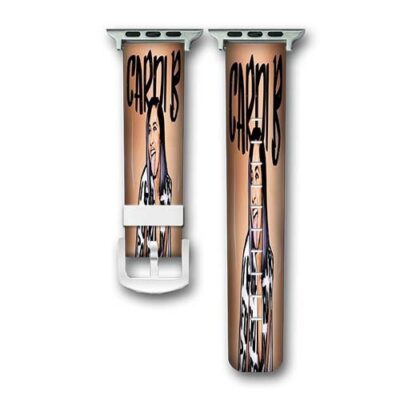 Cardi B Custom New Apple Watch Band Genuine Wrist Band Replacement
