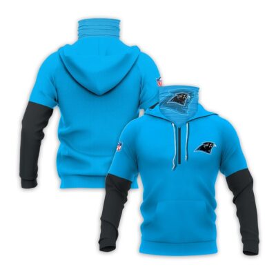 Carolina Panthers Nfl American Football Team 3D Panther Blue Jersey Style Gift For Panthers Fans Gaiter Hoodie GH0879