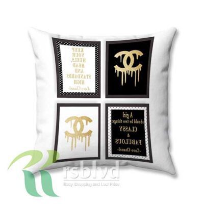 Chanel Quote Wall Art Custom Pillow Case Cover